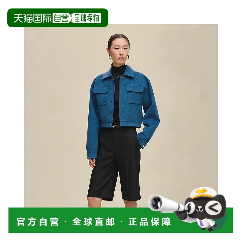 1h可退 欧洲直邮HERMES 爱马仕 25秋冬 H5H0122DA5Y 女士 夹克