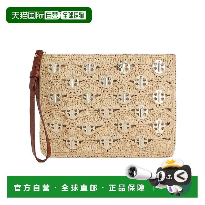 香港直邮Paco Rabanne RAFFIA 手拿包 25ESS0509NAT047