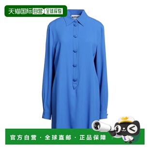 衬衫 女士 式 连衣裙 舒适时 香港直邮Moschino blue蓝色 莫斯奇诺