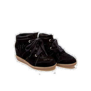 香港直邮Isabel Marant 坡跟休闲厚底牛皮运动鞋 BK0011FAA1E20S