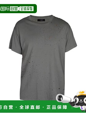 1h可退 香港直邮AMIRI 男士 W9M03350CJ T恤 W9M03350CJ grey灰色