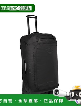 自营欧洲直邮Osprey Transporter 男女同款尼龙拉杆包 黑色行李箱