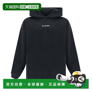 1h可退 香港直邮Acne Studios 艾克妮 男士 Logo 印花連帽衛衣 CI