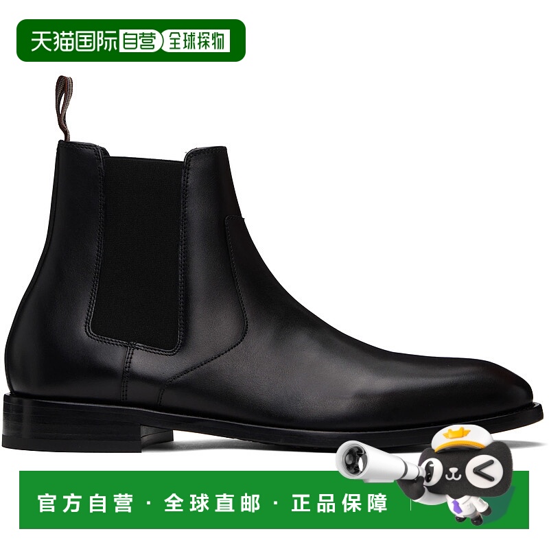 香港直邮Paul Smith 保罗 史密斯 男士 黑色 Leather Lawson 切尔