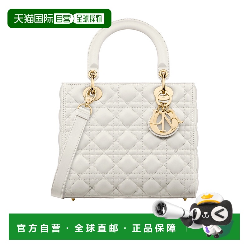 香港直邮Dior 中号菱格手提包 M0565ONGE迪奥