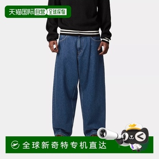 牛仔 欧洲直邮Carhartt Wip 男士 蓝色棉休闲裤