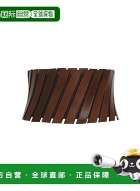 1h可退 香港直邮alaia 女士 Bustier 皮革皮带 brown棕色 舒适时