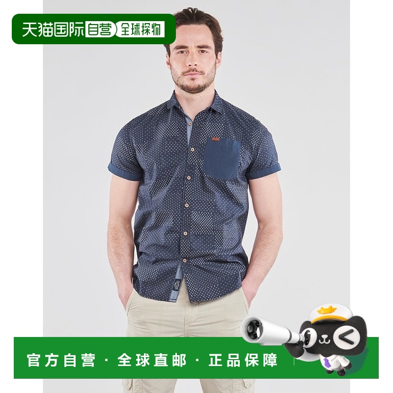欧洲直邮Deeluxe  ETHNIC 男装短袖衬衫 P4151M-NAVY=03T4151M-NA
