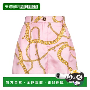 范思哲 舒适时尚 女士 pink粉色 短裤 香港直邮versace