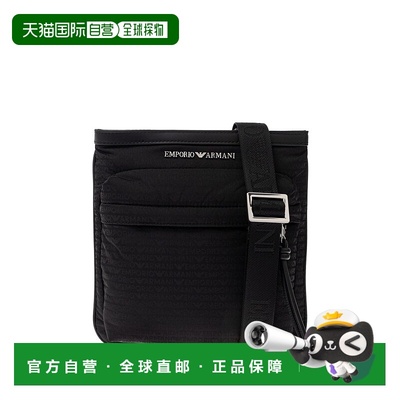 香港直邮Emporio Armani 徽标单肩包 EM002792AF14637挎包