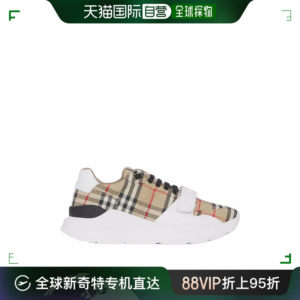 【99新未使用】欧洲直邮burberry 男士 休闲鞋博柏利运动鞋牛皮 流行男鞋 时尚休闲鞋 原图主图