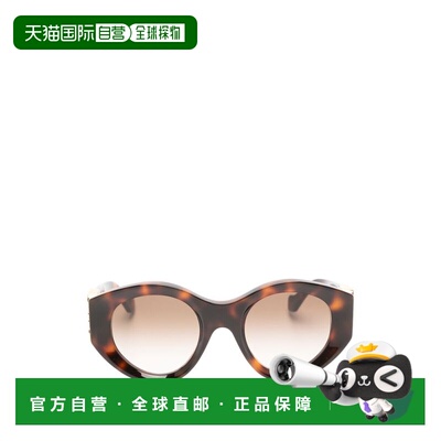 香港直邮LOEWE 罗意威 女士 棕色太阳眼镜 LW40188I50