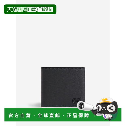 香港直邮Valentino 华伦天奴 男士 V 字牌雙折錢包 VY2P0445ZQU