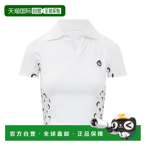 香港直邮MARINE SERRE 女士T恤 WTO510ACJER0101WH0支付后1h可退