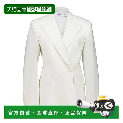 香港直邮GIVENCHY 女士外套 BW30QJ10Q0100WHITE AW2025 白色