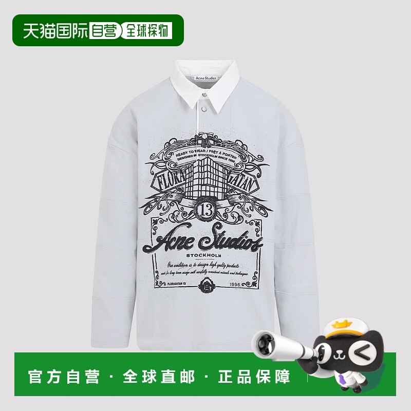 1h可退 欧洲直邮acne studios 男士 上装T恤