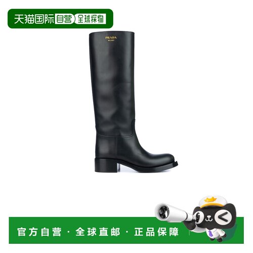 1h可退 香港直邮PRADA 女士靴子 1W148OF045V69F0002 AW2025 黑色