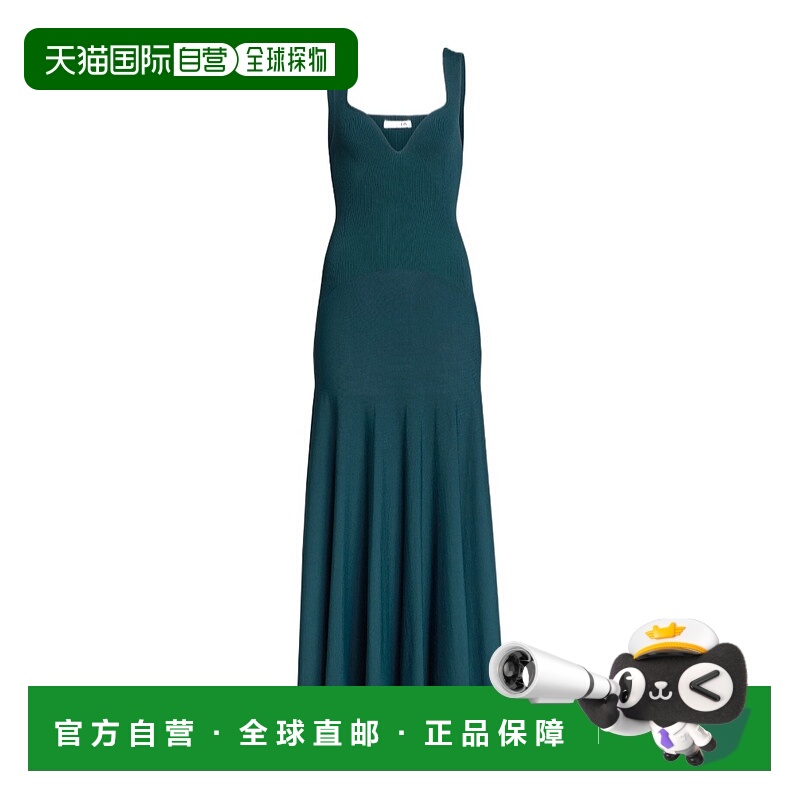 香港直邮Alaia 无袖连衣裙 AA9R2887K017C收腰长款