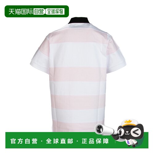 1h可退 香港直邮PRADA 男士T恤 UJN6401WB8F0AY1 CO 粉红色 logoP