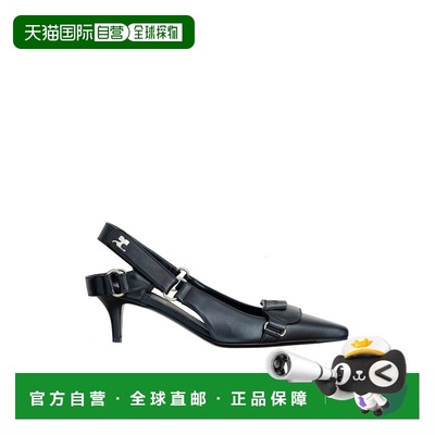 1h可退 香港直邮Courreges 女士 SCARPA RACER 浅口鞋 L125SPP030