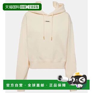 香港直邮Jacquemus 粒纹棉质连帽衫 女士 Gros 1h可退