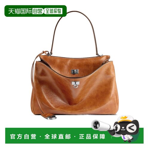 香港直邮Balenciaga Rodeo 中号单肩包 7897722ABP7托特包手提包