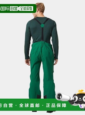 自营欧洲直邮Helly Hansen 男士绿色聚酰胺Verglas野外滑雪软壳面