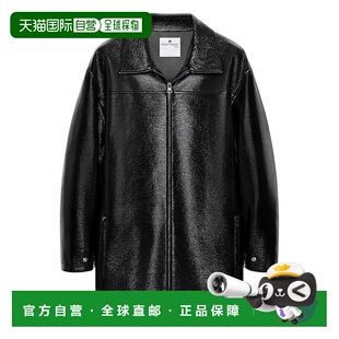 欧洲直邮courreges 女士 皮质外套皮衣