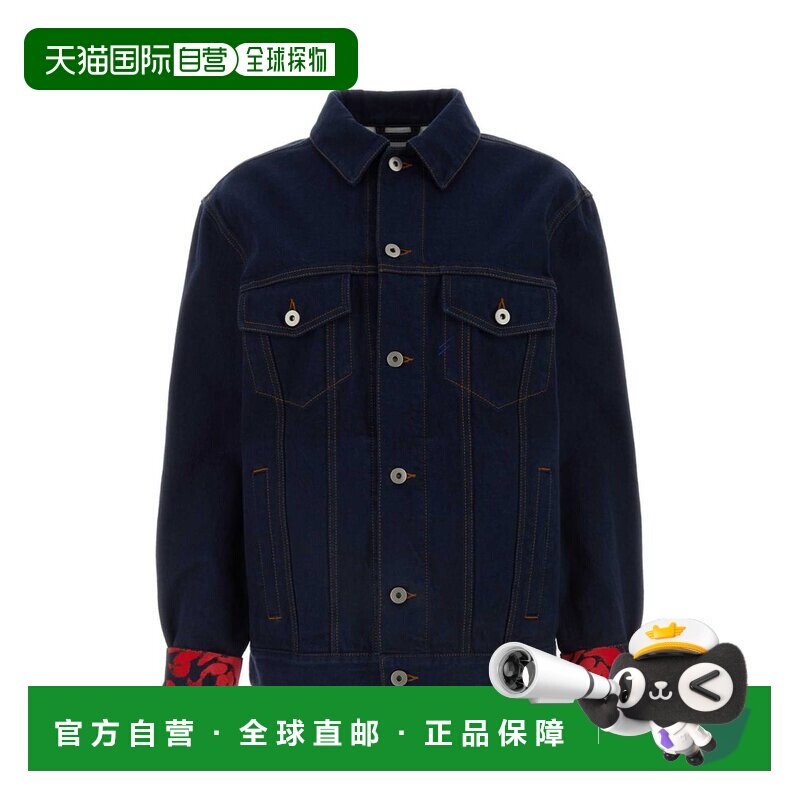 香港直邮Burberry 巴宝莉 女士 长袖纽扣牛仔夹克【付后1h可退】