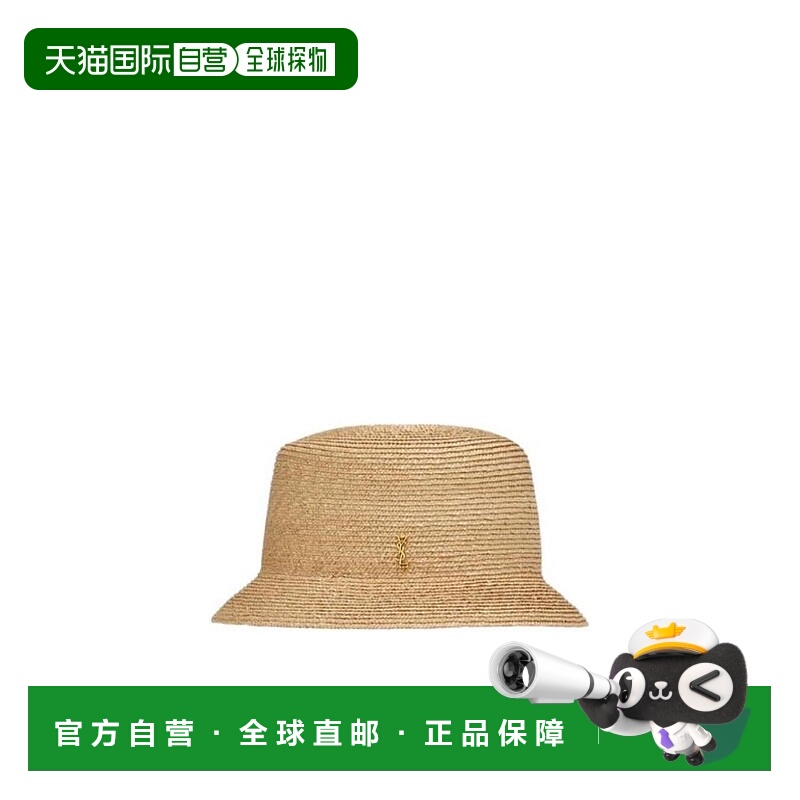 香港直邮Saint Laurent 徽标别针渔夫帽 7030123YG57