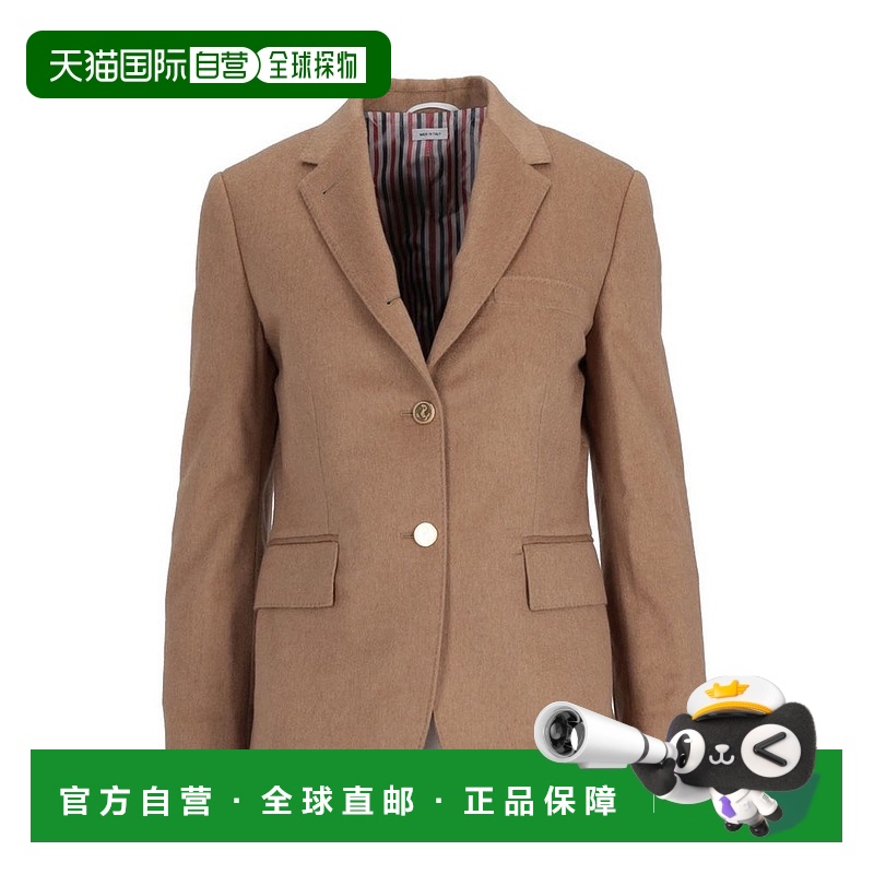 香港直邮Thom Browne 汤姆 布朗 女士 单排扣西装外套 FBC637AF08