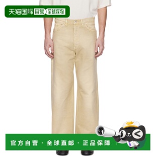 香港直邮AURALEE 男士 米色长裤 A25SP02CD beige米色 舒适时尚