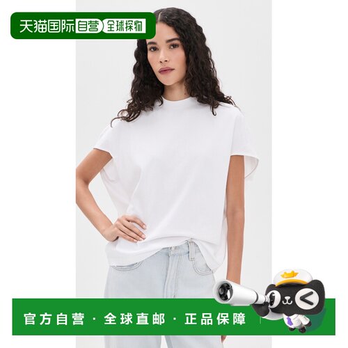 1h可退 美国直邮AGOLDE 女士 Souline T恤 white白色 舒适时尚