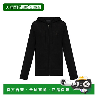 1h可退 香港直邮ALL SAINTS 男士卫衣 MODEM084KBBLACK CO 黑色 S