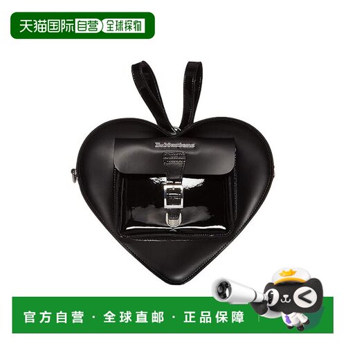 美国直邮Dr. Martens 马丁大夫 女士 皮革心形形【付后1h可退】