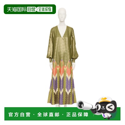 1h可退 香港直邮VALENTINO 女士连衣裙 BVAGB59NFB8Z AW2025 花色