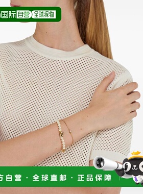 香港直邮Salvatore Ferragamo 菲拉格慕 女士 JEWELRY 金色奶油色