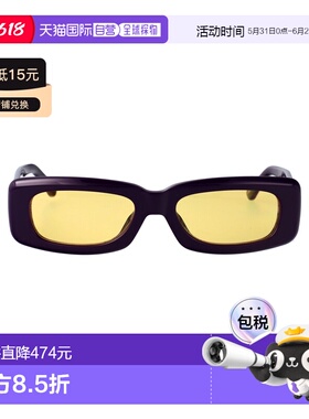 1h可退 香港直邮The Attico 女士 紫色醋纤太阳眼镜 ATTICO16SUNC