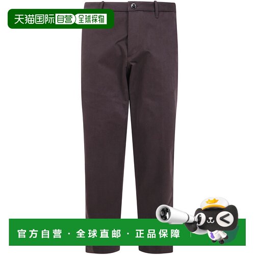 欧洲直邮NINE IN THE MORNING 男士休闲裤 9FW25GVE57BROWN
