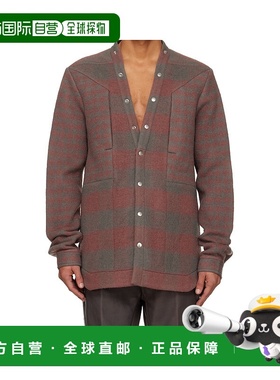 1h可退 香港直邮Rick Owens Concordians Larry Fogpocket 羊毛休