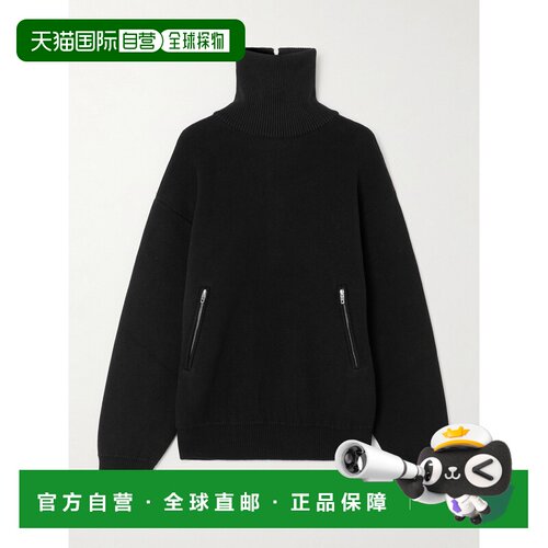 1h可退 香港直邮Balenciaga 巴黎世家 女士 BACK-TO-FRONT针织衫