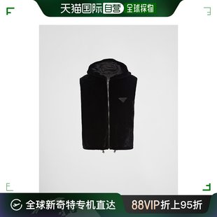 背心 欧洲直邮PRADA 羊皮无袖 普拉达 99新未使用