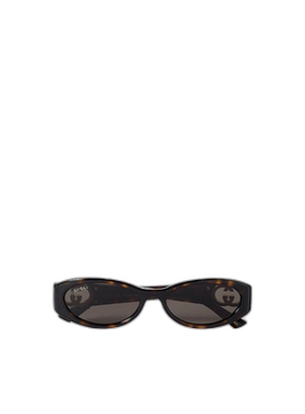 自营1h可退 Gucci 徽标太阳镜 GG1660S古驰正品时尚百搭显脸小高