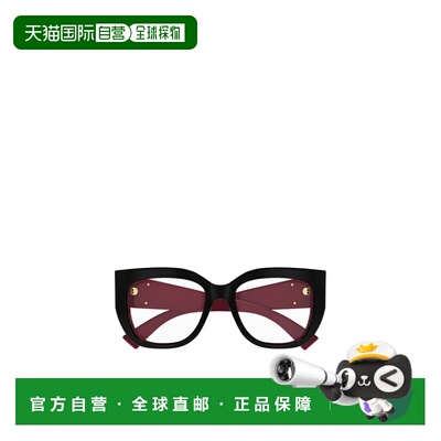 1h可退 香港直邮GUCCI 女士眼镜 GG1846O003 SS2026 红色 几何框