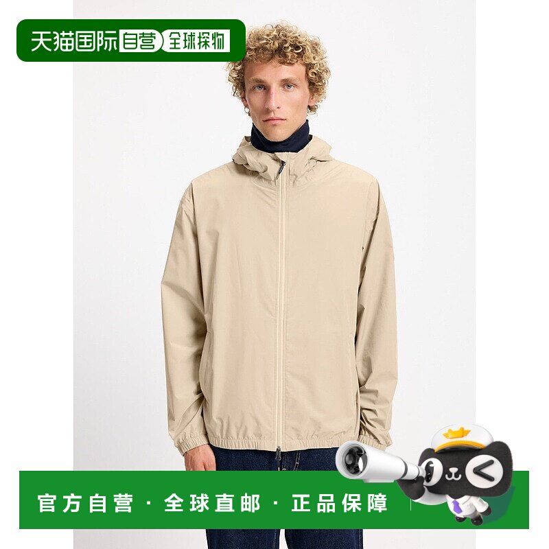 自营欧洲直邮Pyrenex Ensure男女通用米色风衣外套防水