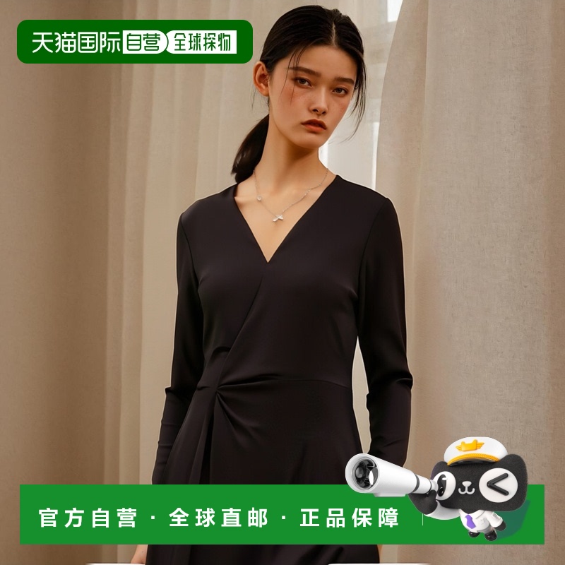 香港直邮Isabel Marant V领长袖连衣裙 RO229622H021I