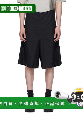 1h可退 香港直邮A-COLD-WALL* 男士 黑色 Form Tearaway 短裤 ACW