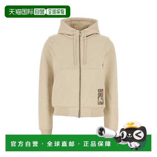 香港直邮BURBERRY 女士针织衫 8103498A4186 SS2025 米白色 Burbe