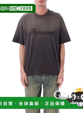 香港直邮Represent 男士 双面嵌花T恤 MLM10016117
