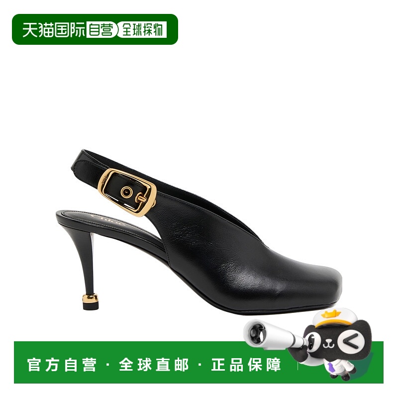 香港直邮Chloe 方头高跟凉鞋 CHLM2K35